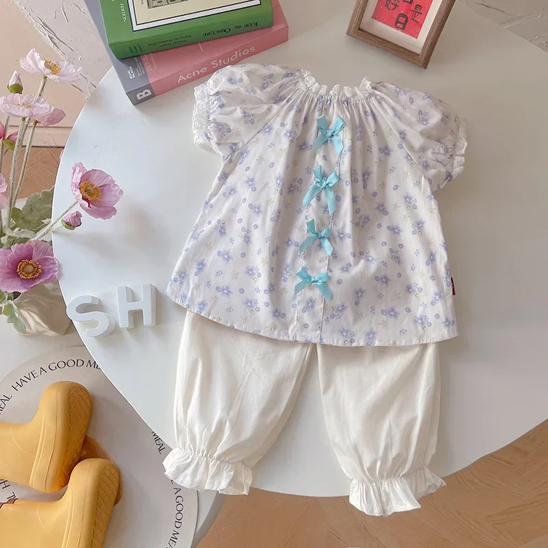 

New Summer Baby Clothes Suit Children Girls Cute T-Shirt Shorts 2Pcs/Sets Toddler Clothing Infant Casual Costume Kids Tracksuits