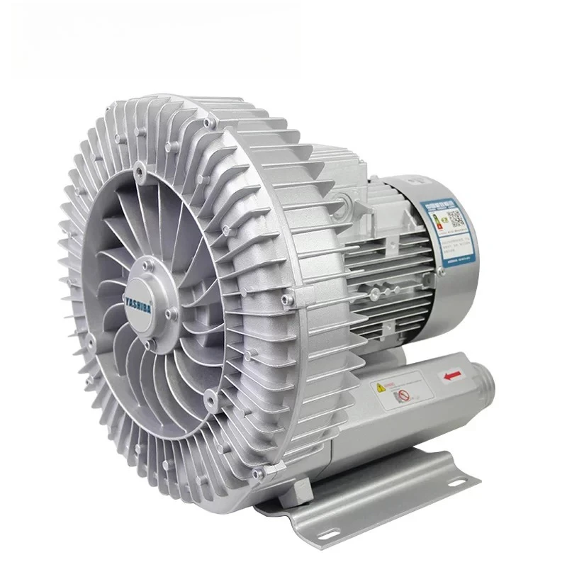 High Pressure Vortex Vacuum Blower Suction Strong Power 3kW 380L/min for Industrial Vacuum Conveying