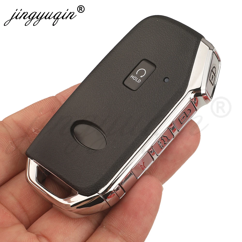 Jingyuqin Fernbedienungs-Autoschlüsselgehäuse für Kia Sportage Niro Ceed Sorento Cerato Forte Seltos Telluride 2017-2025 Smart Fob Gehäusehalter – Detail 5