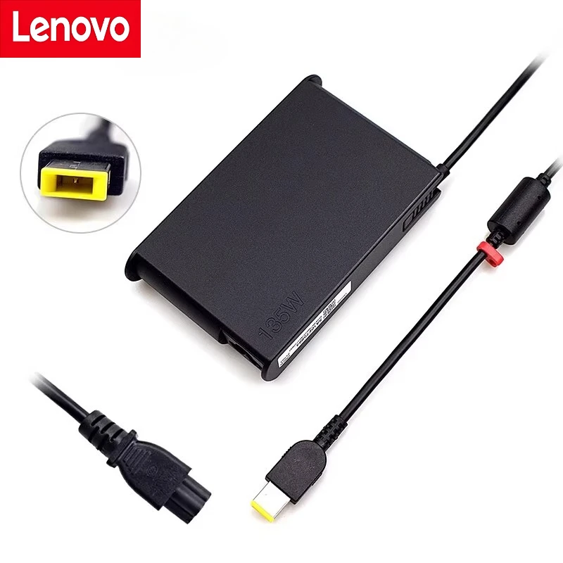 Lenovo 135W 20V-6.75A Laptop Power Adapter for Lenovo Xiaoxin 16PRO THINKPAD P15V Savior E520 R720 Xiaoxin 700