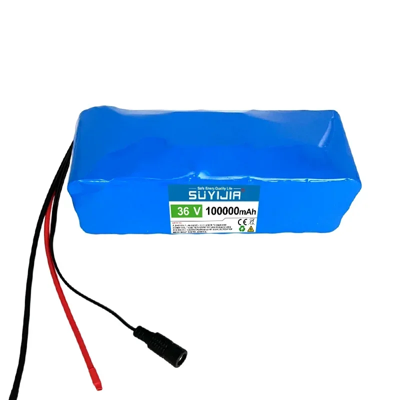 حزمة بطارية 10S2P36V36000ah 186500   بطارية ليثيوم أيون 500 وات لدواسات الدراجات النارية عالية الطاقة