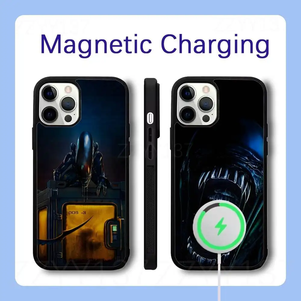 

A-AlienS Earth 2025 Phone Case For iPhone 16,15,14,13,12,11,Pro,Max,Plus,Mini,SE Magsafe Magnetic Wireless Charging