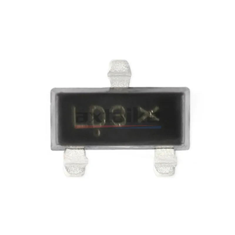 50 Uds BAT54SLT1G LD3 SOT-23 LBAT54SLT1G BAT54S BAT54 SMD 200mA 30V serie Dual Diodos de barrera Schottky Transistor