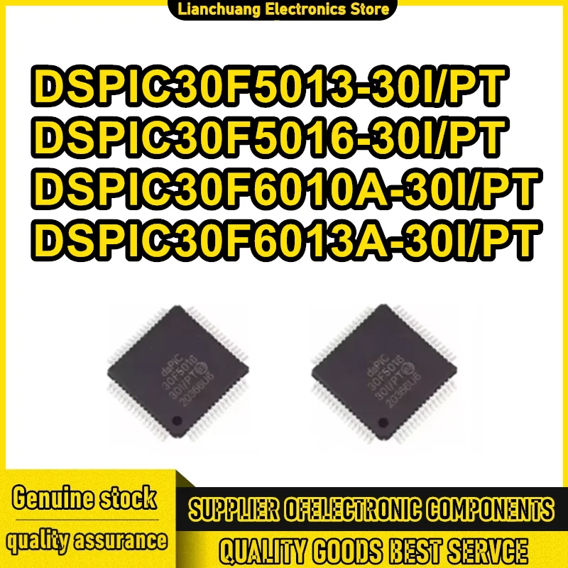 

DSPIC30F5013-30I/PT DSPIC30F5016-30I PT DSPIC30F6010A-30I PT DSPIC30F6013A-30I PT DSPIC MCU IC Chip TQFP-80 В наличии 100% новый