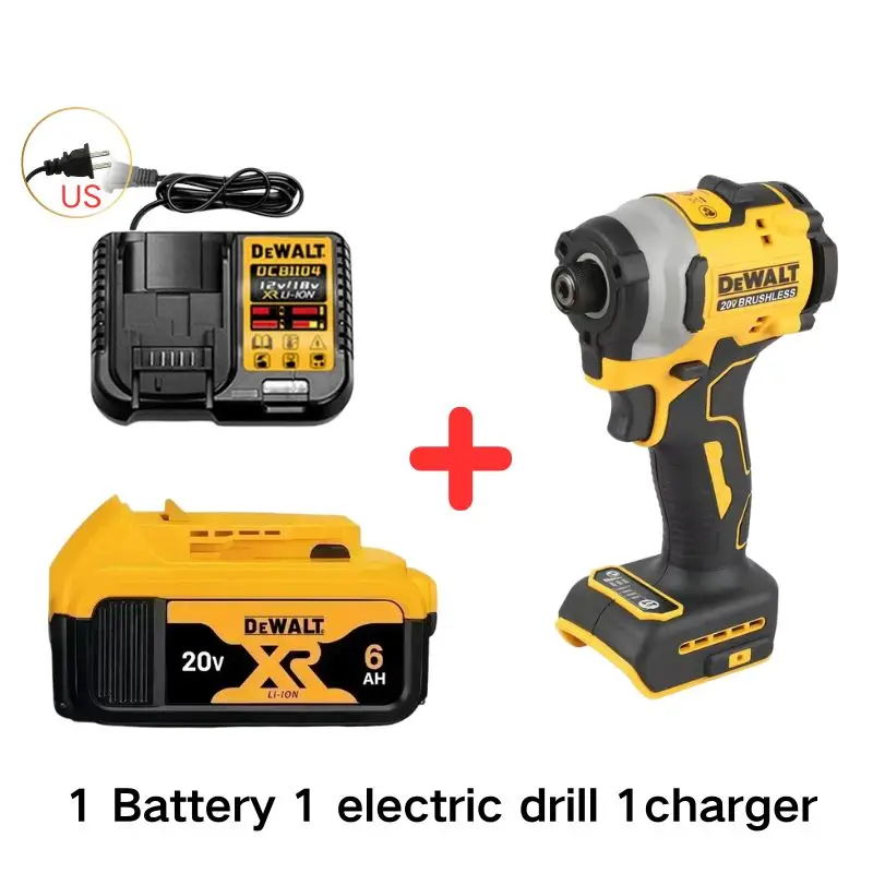 2026 DeWalt DCF850 brushless electric screwdriver/cordless electric wrench 20V rechargeable power tool combination image 3