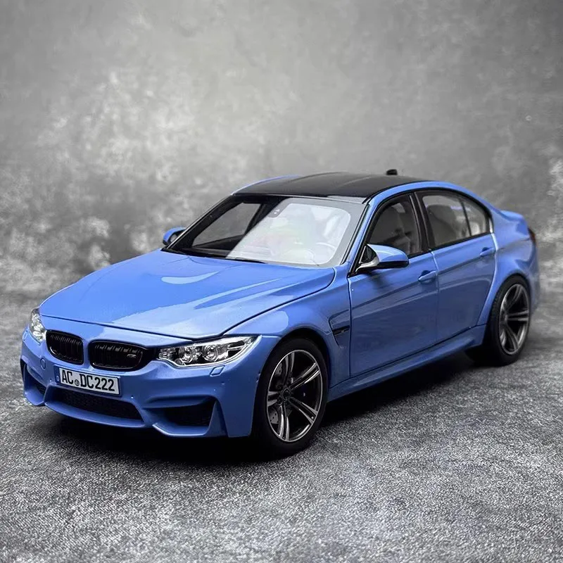 Модель автомобиля из сплава Norev 1:18 M3 5-го поколения F80, модель автомобиля, седан, чтобы подарить друзьям