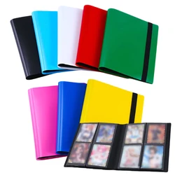 4 Pocket Trading Card Album Folder Pocket Binder For Game Card Book Collection Kids Toys Gift Collection Card Anime Album Book