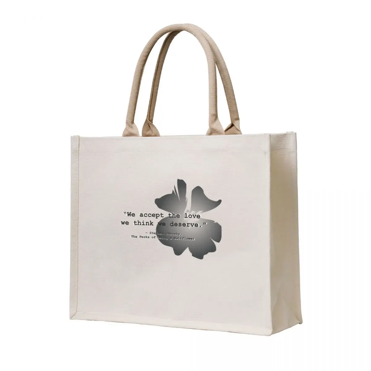 

The Perks of Being a Wallflower (Light ver.) Tote Bag Gift bag shopping bag logo Canvas shoulder for beach