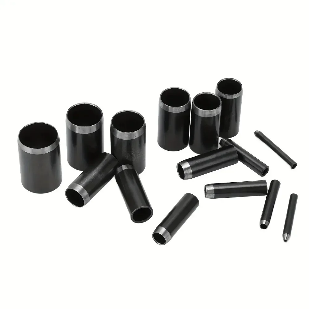 15 Sizes Round Hole Punch(1-15mm), Hollow Punch Cutter Tool Set with Storage Case, Leather Hole Punch, Leather Craft Die Cutter
