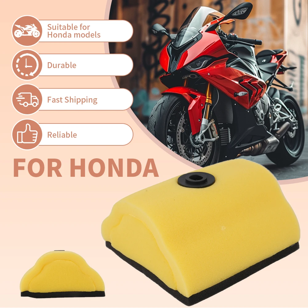 Filtro de Aire de Espuma Doble para Motocicleta Honda CRF150F 03-17 CRF230F 03-19, Esponja Duradera, Repuestos para Moto, Motocross Eléctrica