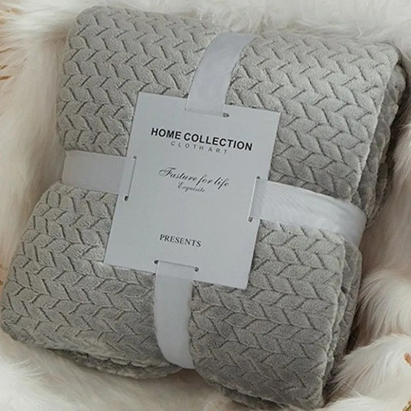

Solid color coral fleece blankets for beds, household hotel nap throw blanket, thin blanket