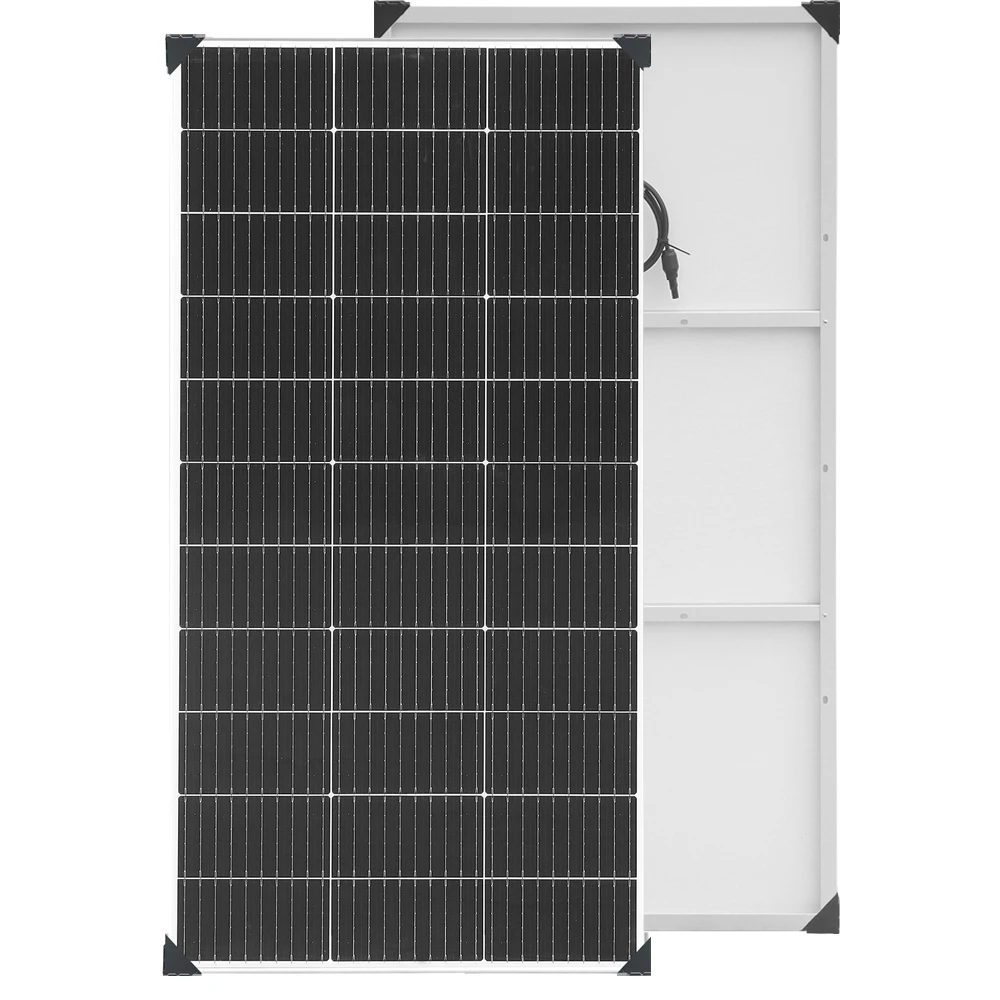 18V 120W Lightweight Solar Panel Module Balcony Solar Panel Outdoor Camping Battery Charging Module Lithium/Lead Acid Battery