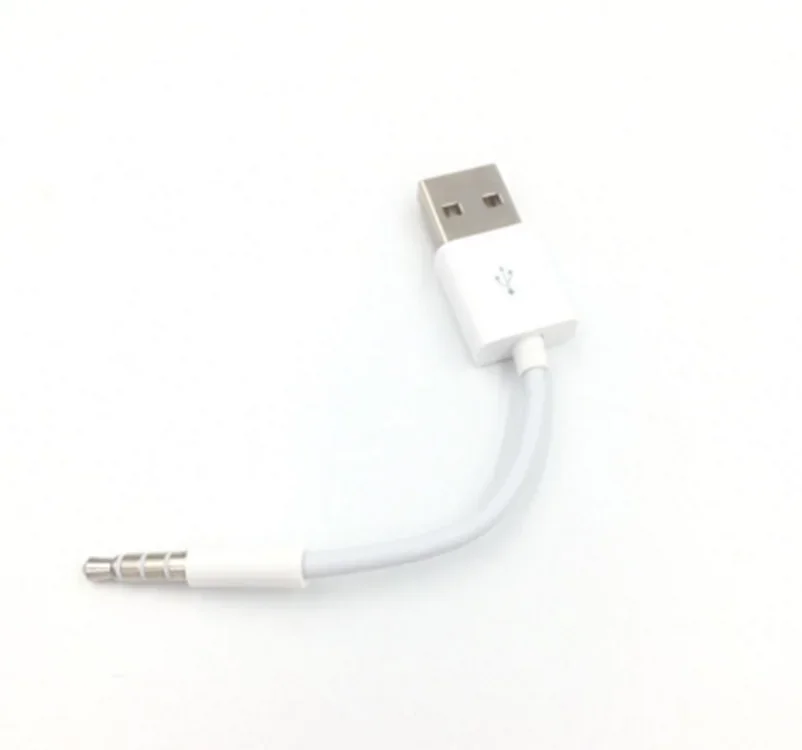 3.5mm Jack to USB 2.0 Data Sync Charger Transfer Audio Adapter Cable cord for iPod 3rd 4th 5th 6th