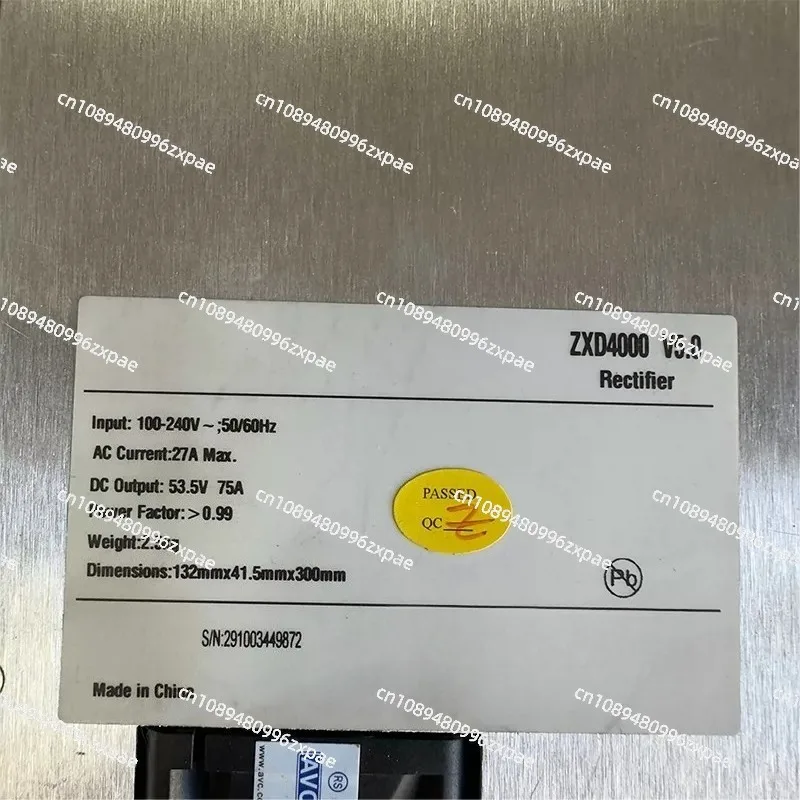 New and Used 4000W AC to DC Power Module ZXD4000 V5.0 Rectifier