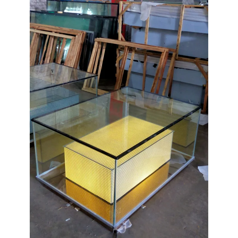 Luminous coffee table CUSTOMIZED Bar KTV sofa nightclub booth glass coffee table