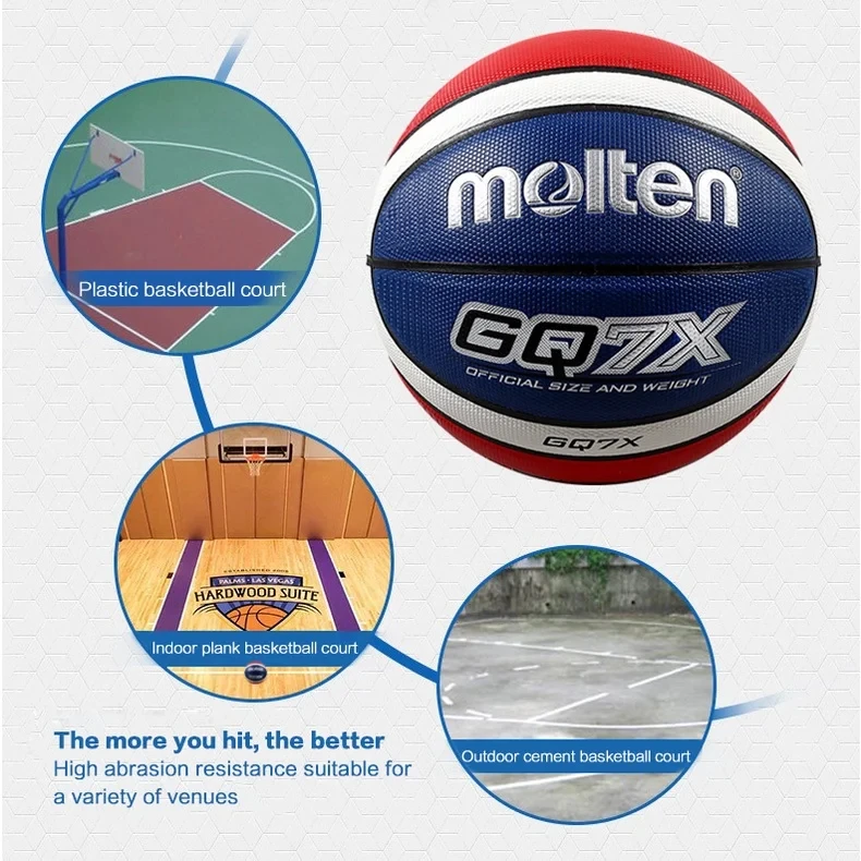 GG7X FIBA Offizielle Größe Match Molten GG7X/GL7X/GP7X/GT7X/GM7X/GW7/GF7X/GS7X/GG6X/GM6X/GW6/GG6/GG5/GW5 Größe 7 6 5 Basketball