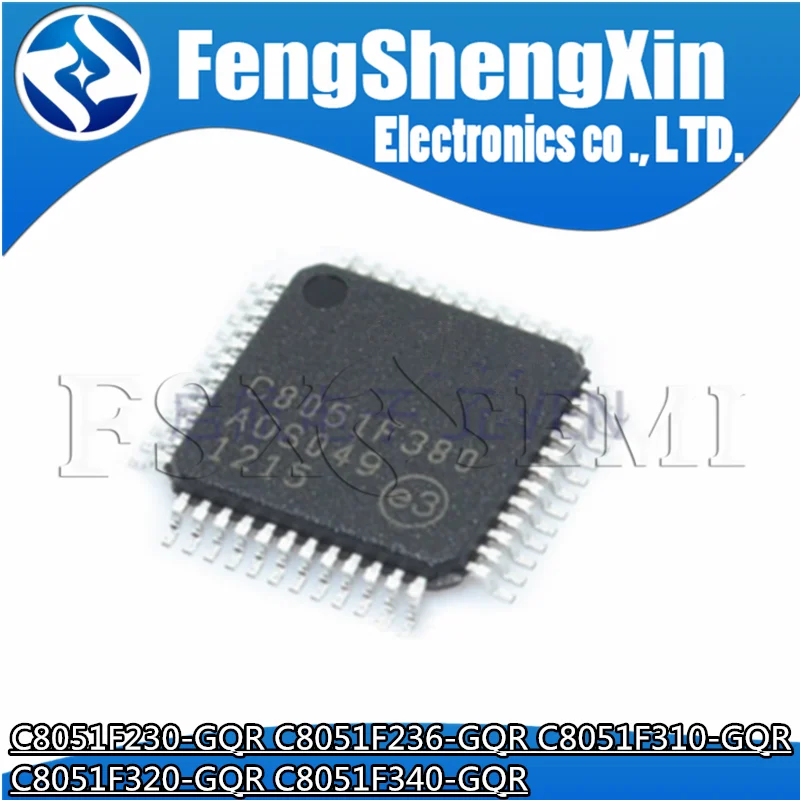 5pcs C8051F230-GQR C8051F236-GQR C8051F310-GQR C8051F320-GQR C8051F340-GQR C8051F230 C8051F236 C8051F310 C8051F320 C8051F340 QFP