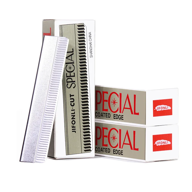 100pcs Stainless Steel Microblading Razor Blades for Permanent Makeup Brow Tattoo Beauty Tool Eyebrow Knives