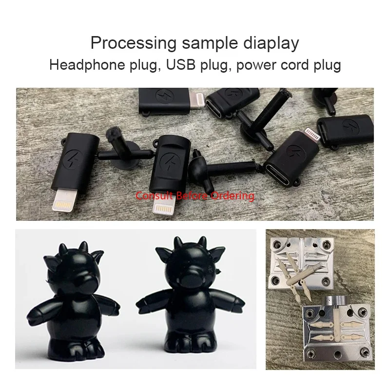 Macchina per stampaggio verticale 40g / 100g Macchina per stampaggio in plastica polimerica da tavolo 220V/110V Macchina per stampaggio in ABS PE