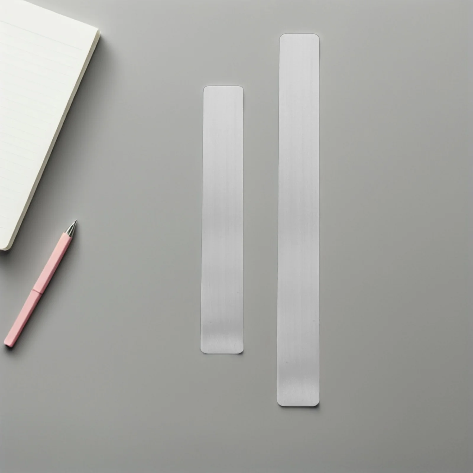 2pcs Metal Plate For Magnets Self Adhesive Bulletin Board Display Photos Notes Reminders Home Office School Use Adhesive Backing