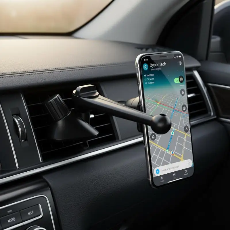 Universal 17mm Ball Head For Car Air Vent Clip Phone Holder Mount 360 Rotable Car Air Outlet Phone Holder Stand Base Accessories