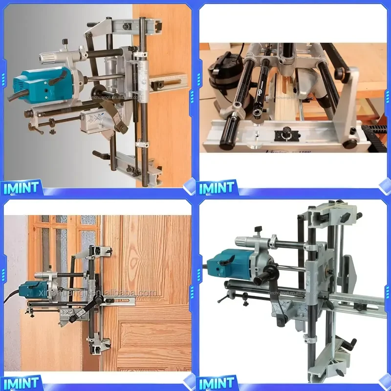 2025 Wholesale Portable Wood Mortising Machine Door Hole Drilling and Boring Machines with Core Motor Component