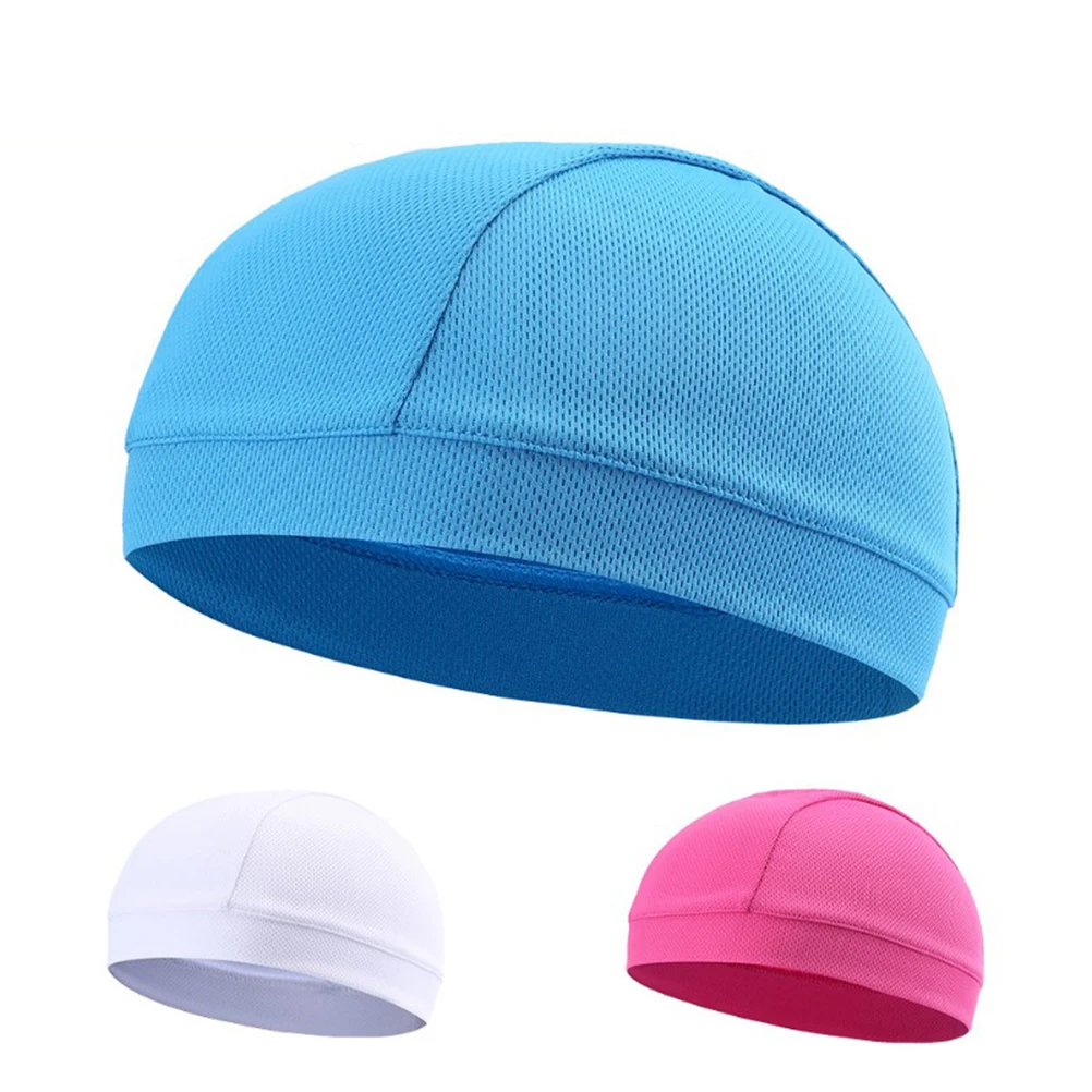 

Cycling Beanie Quick Dry Cap High Elasticity Black For Men Women Moisture Wicking Liner Running Bike Motorcycling