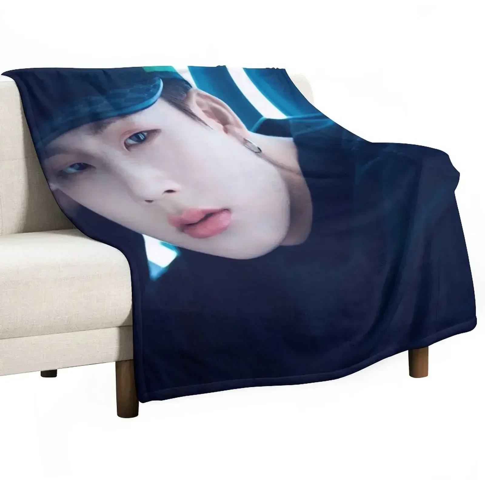 Jooheon Throw Blanket Winter beds Furrys Blankets