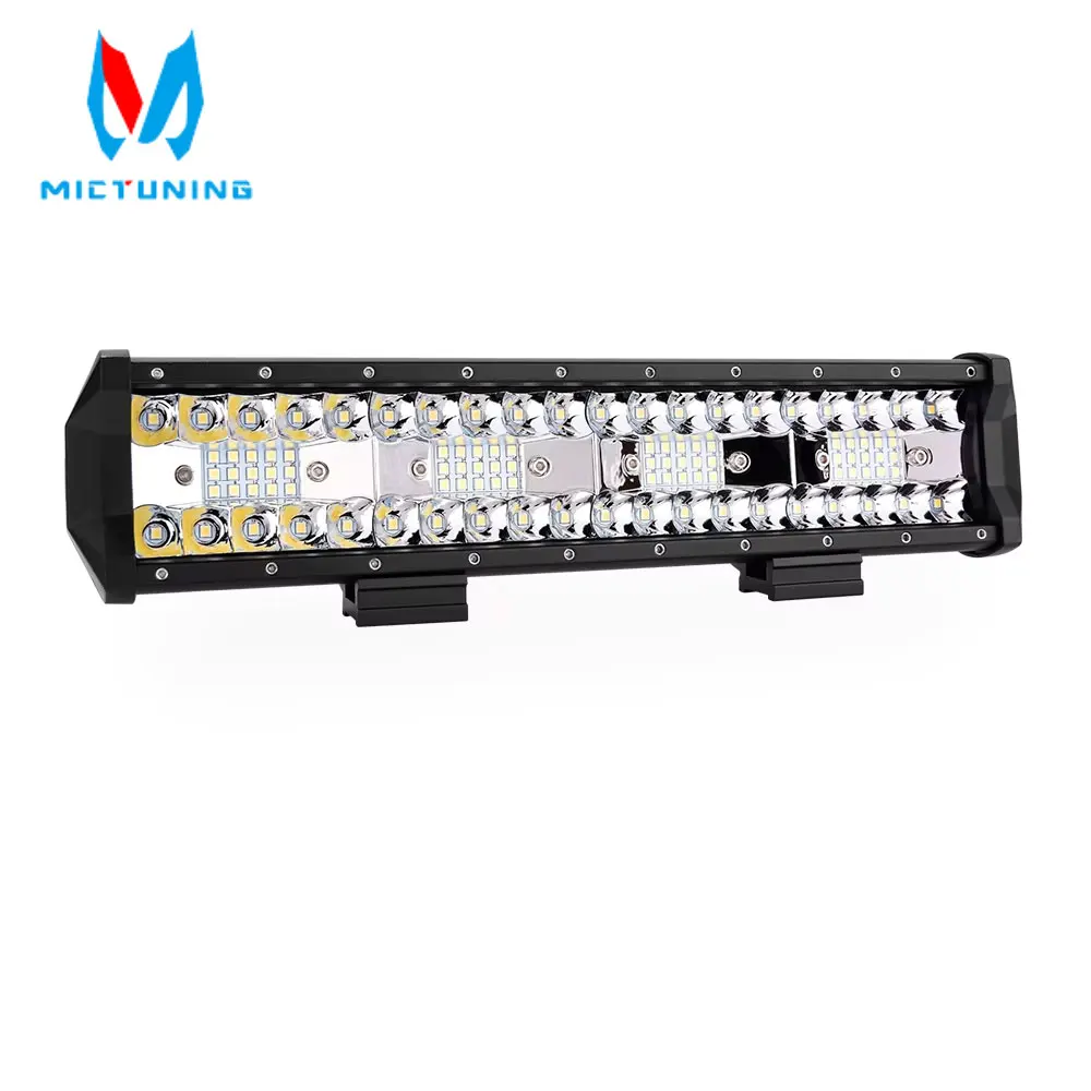 

MICTUNING 12" Five Row High Power LED Work Light Bar Combo Spot Flood Beam Offroad 4X4 ATV UTV SUV Boat Roof Driving Lamp 6500LM