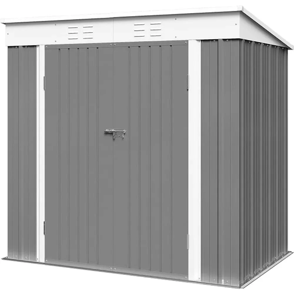 6 X 4 FT Outdoor Storage Shed Tool Boxes Home Garden Closet Prefabricated Module House Prefabricated Warehouse Farm Hot Tub Tent