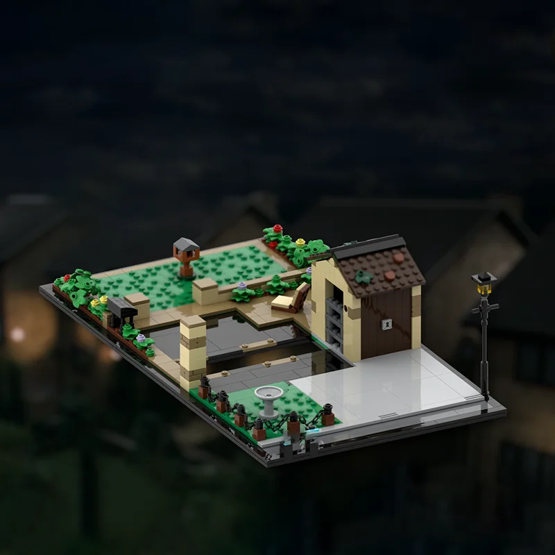 Film popolare Moc Mattoni da costruzione modulari 4 Privet Drive Espansione 2025 Blocchi tecnologici Regali di costruzione di giocattoli fai da te di Natale