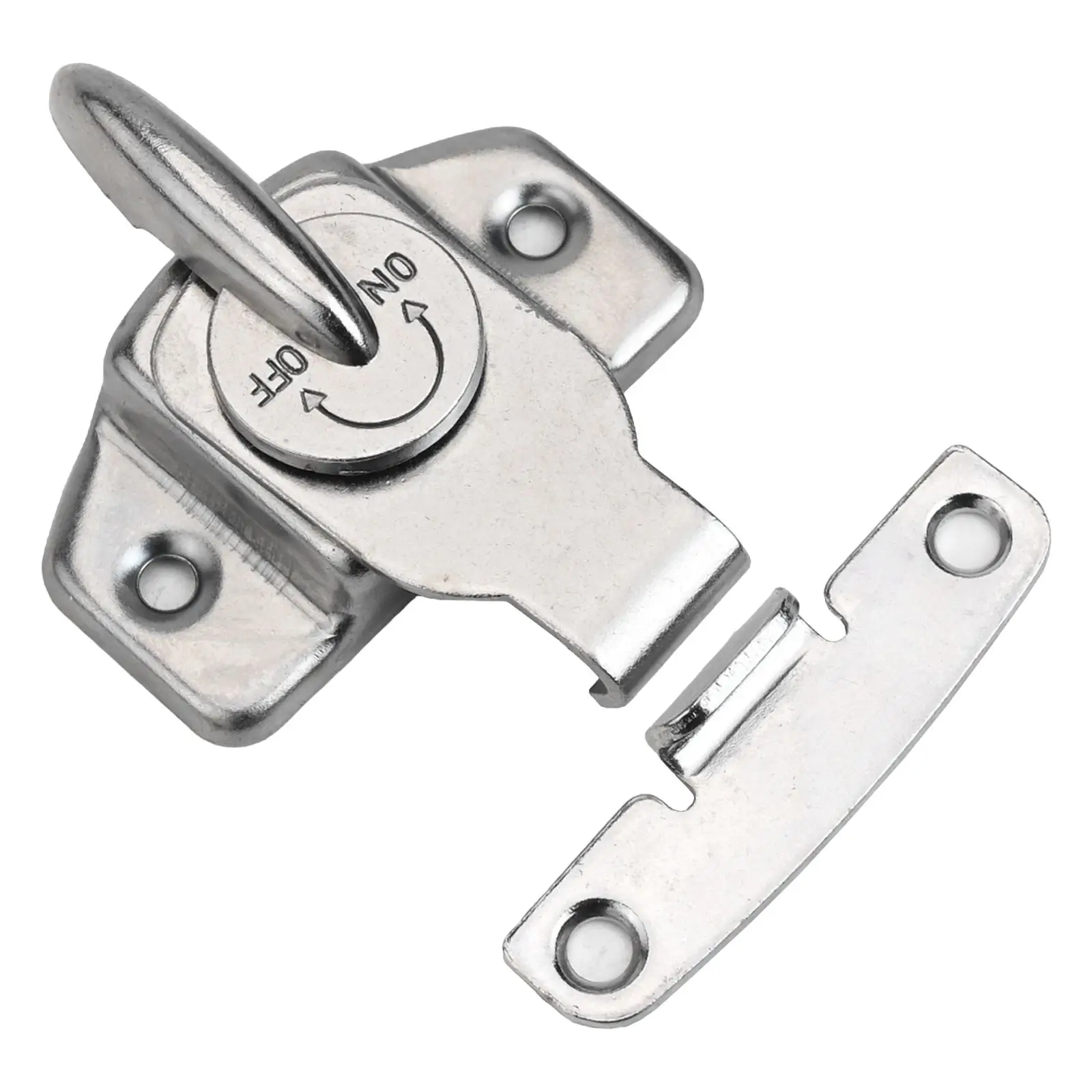 2 Metal Table Locks Buckles Connectors Door Hasps Fasteners Latches for Dining Tables and Furniture Providing Secure Locking