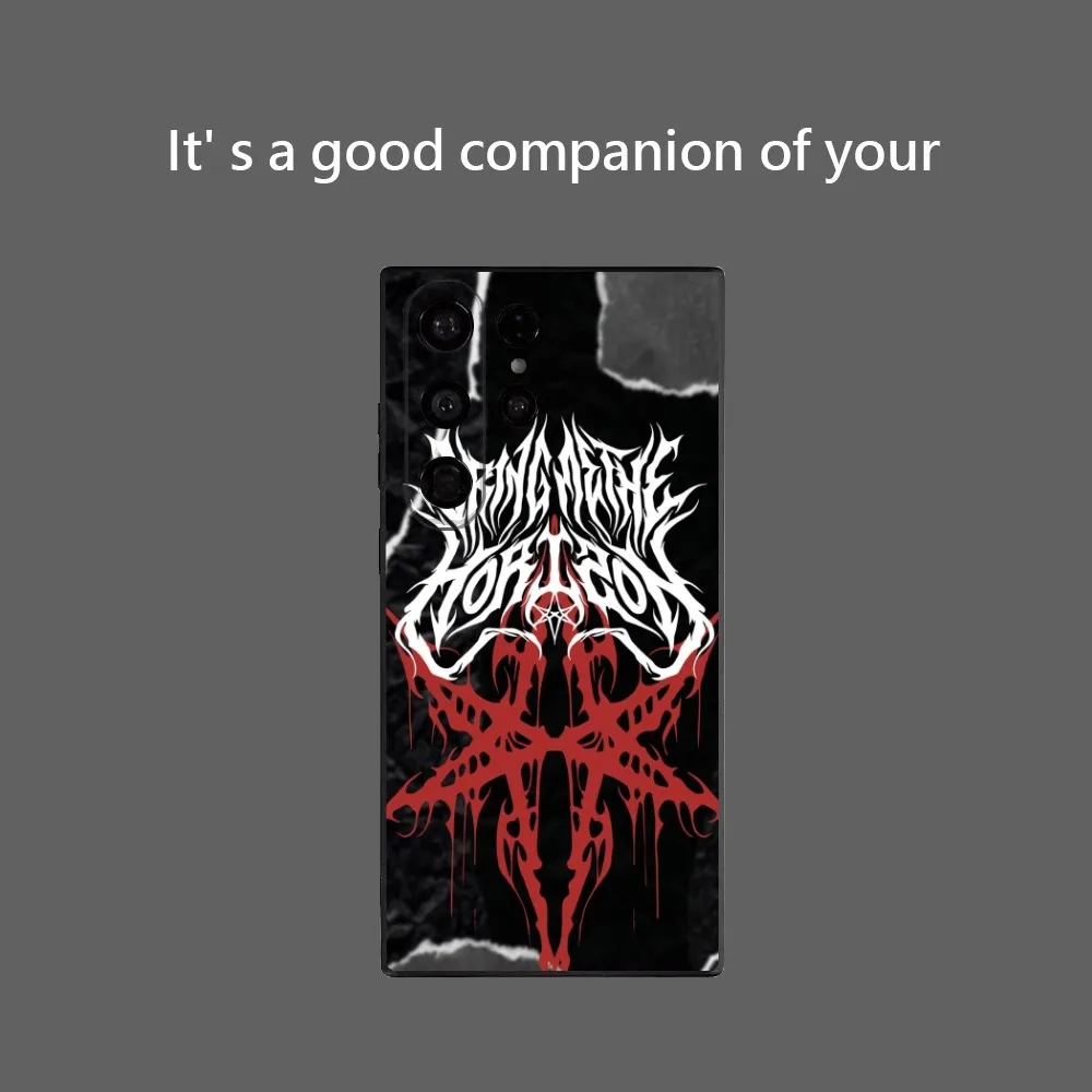 B-Bring Me The Horizon Phone Case Band For Samsung Galaxy S25 Ultra S22 S23 S24 Ultra S21 S20 5G Protective Soft Silicone TPU