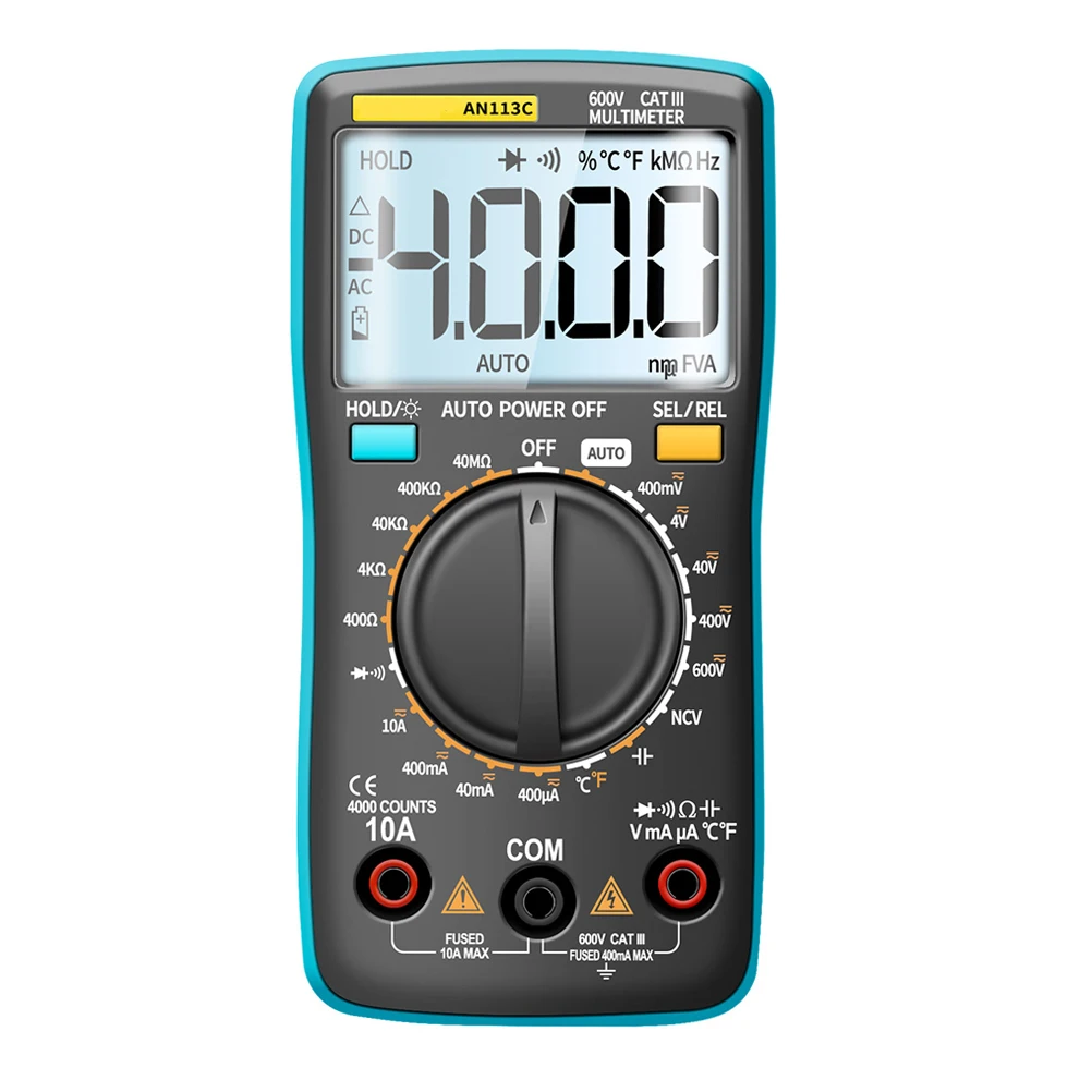 

Digital Multimeter Electronic Measuring Instrument Auto Non-Contact Detection Portable Small Practical Electrical Maintenance