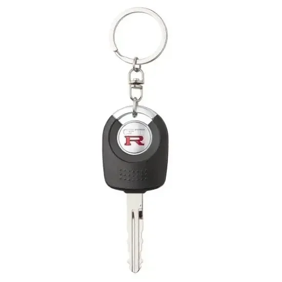 BANDAI Metal Car Key 1:1 Simulation GTR Official Genuine Ornament Model Simulation Car Key Character Pendant Decoration Gashapon