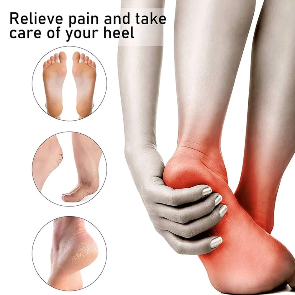 2-10Pcs Plantar Fasciitis Therapy Wrap Foot Heel Pain Relief Sleeve Heel Protect Sock Ankle Brace Arch Support Nylon Sleeve - view 3