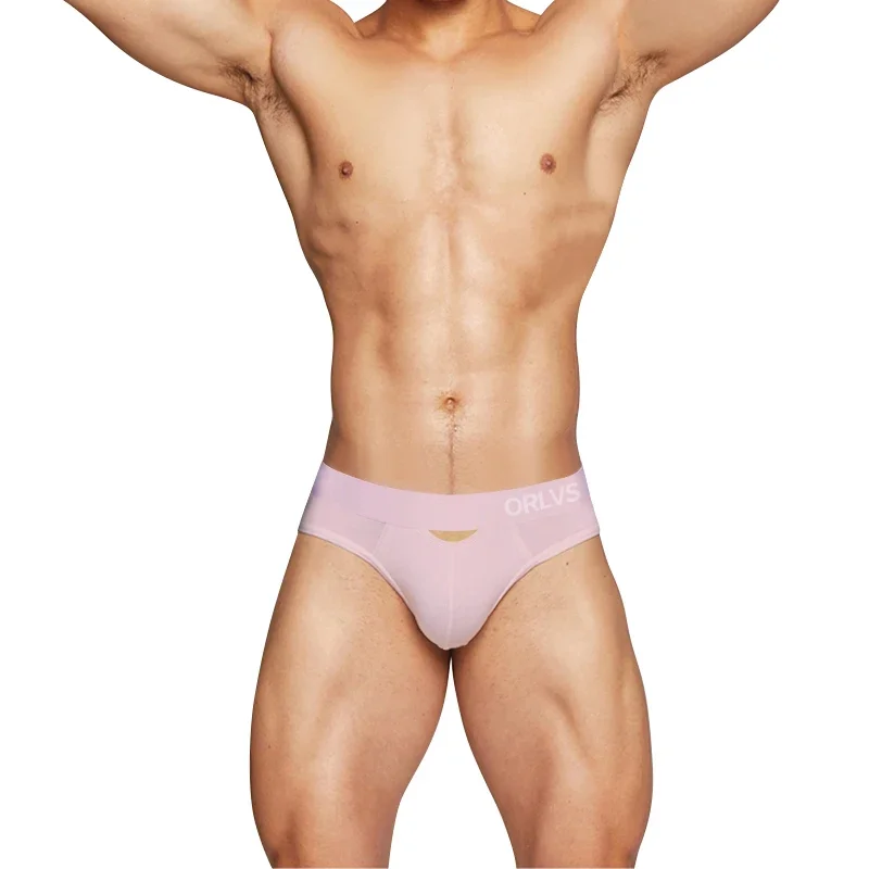 1/2/3 Stück Herren-Slips aus Modal, ultraweiche, einfarbige Unterwäsche, elastischer Bund, atmungsaktiv, bequem, Stützunterhose