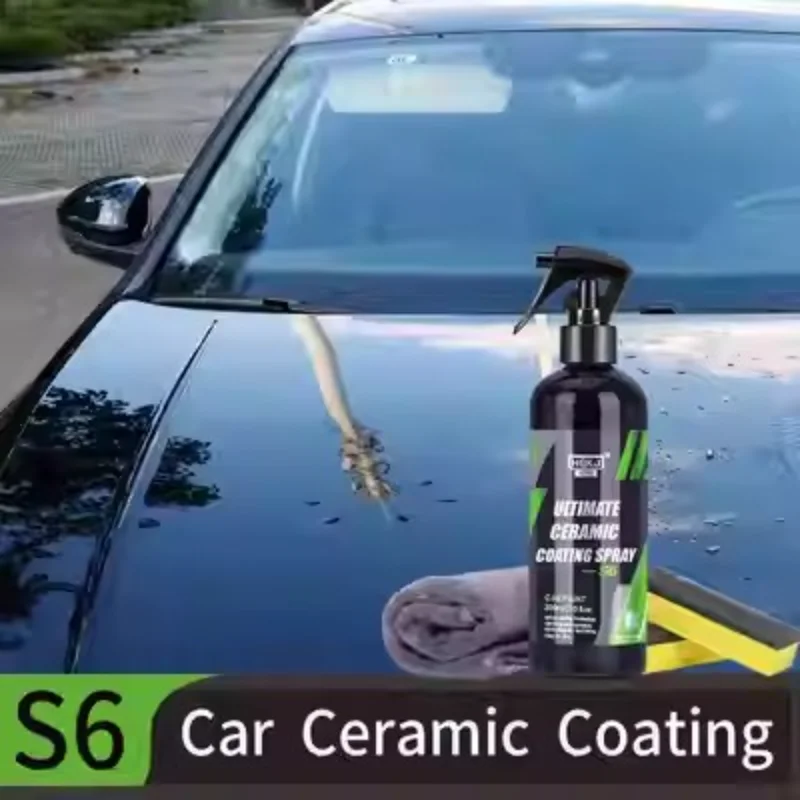 Nano Ceramic Car Coating Spray Paint Care HGKJ S6 Wax Hydrop