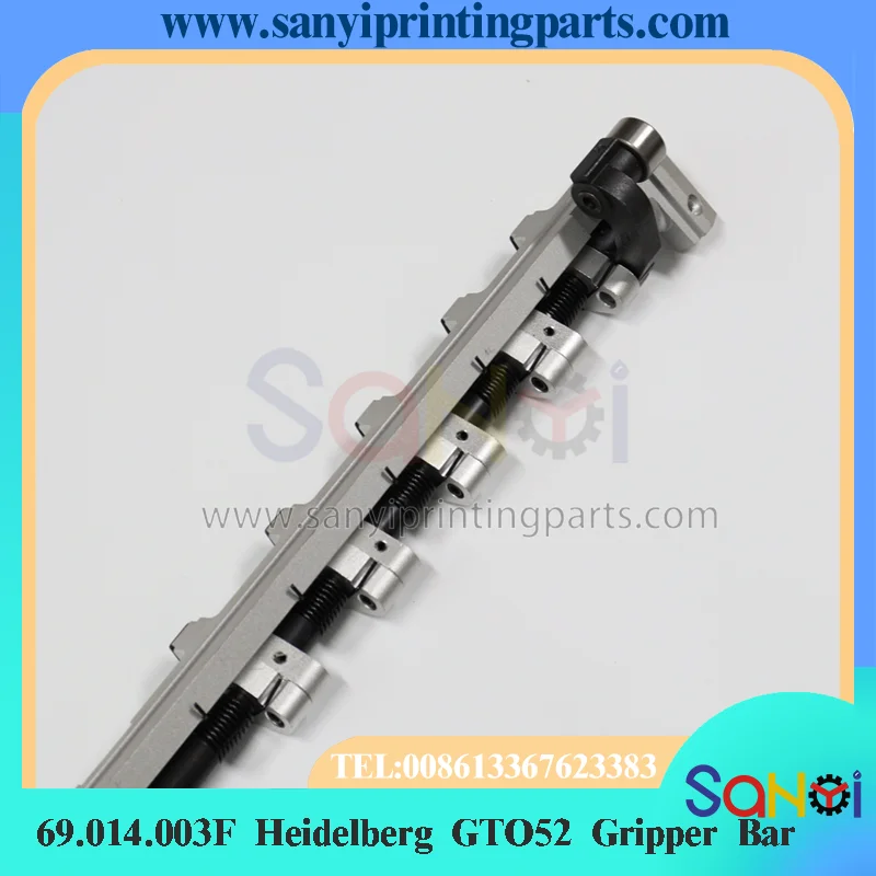 69.014.003F Heidelberg GTO52 Gripper Bar 11 Teeth For Printing Machine Parts