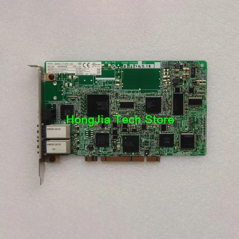 For PLC Fiber Optic Communication Board Q80BD-J71GP21-SX