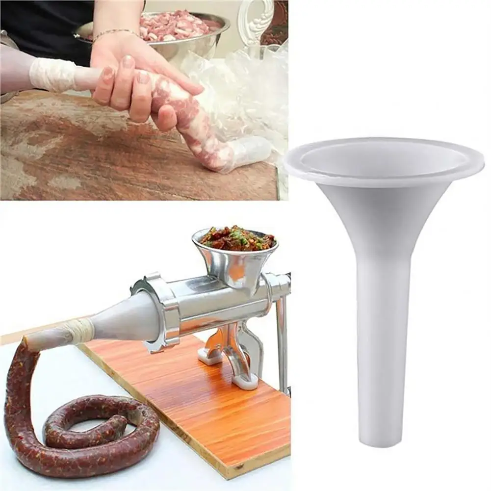 Stuffer Filler Funnel Food Grade Lightweight Eco-friendly Sausage Filling Tube Sausage Stuffer Tube Kitchen Accessory