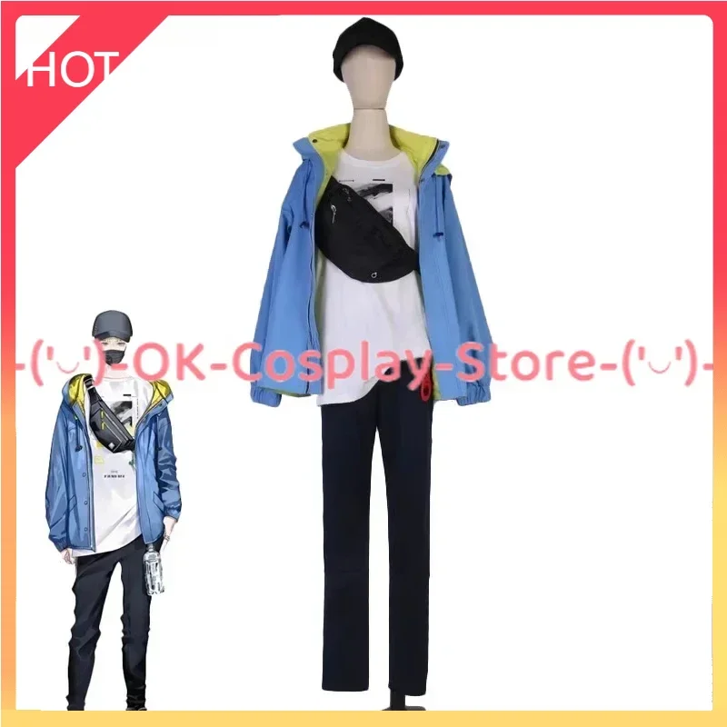 

[Custom Made] Noctyx Sonny Brisko Cosplay Costume Vtuber Cosplay Party Suit Halloween Carnival Uniforms Anime Clothing