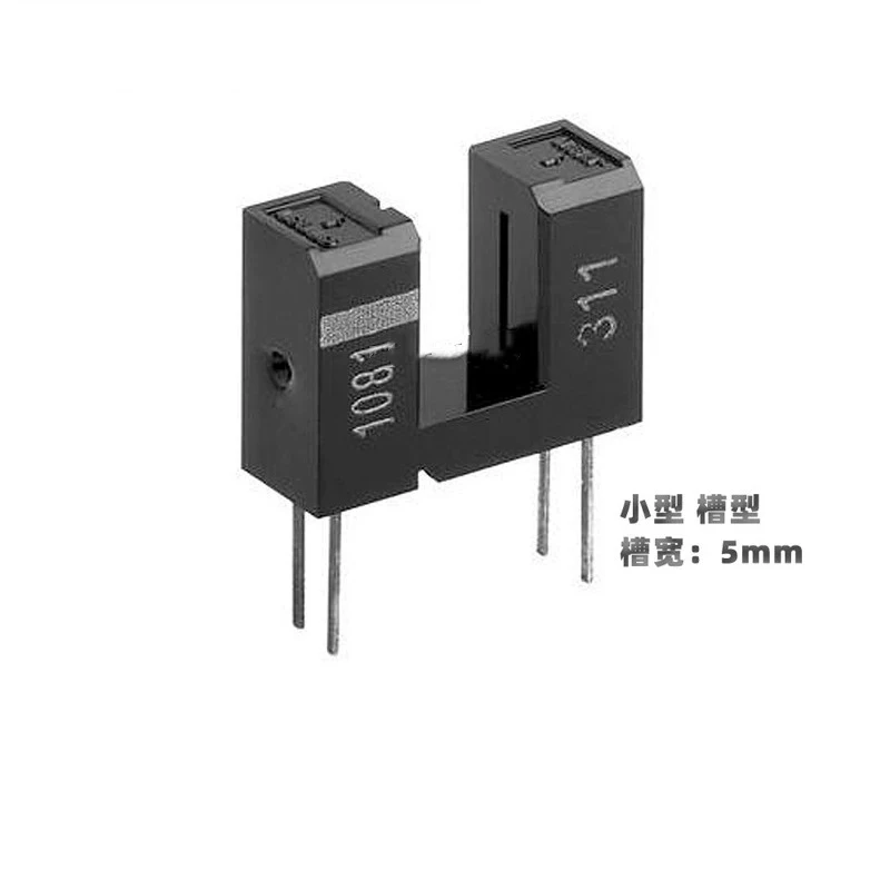10pcs Sensor for Omron EE-SX1081 Transmissive Terminal Type Photo Sensor, Slot Width 5mm