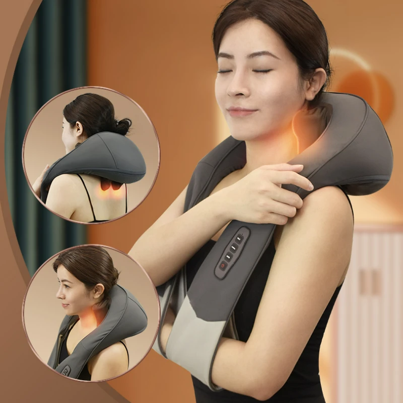 Cervical Spine Neck Massagers Relaxation Physiotherapy Private Massage Therapist Shoulder Multi-purpose Electric Massage Shawl