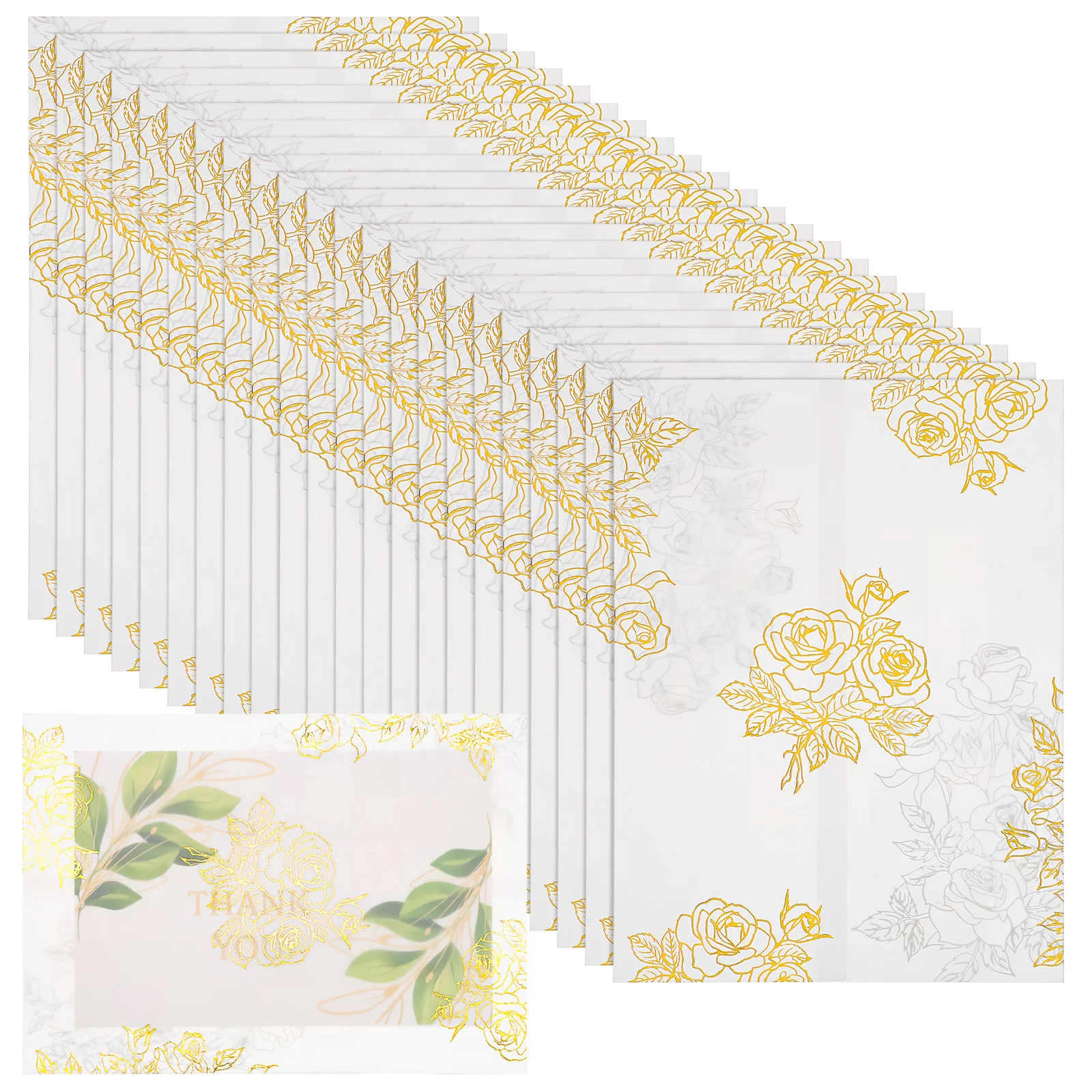 50 pçs convite de casamento carta transparente convite convite jaqueta rural colorido offset paper kraft envelopes