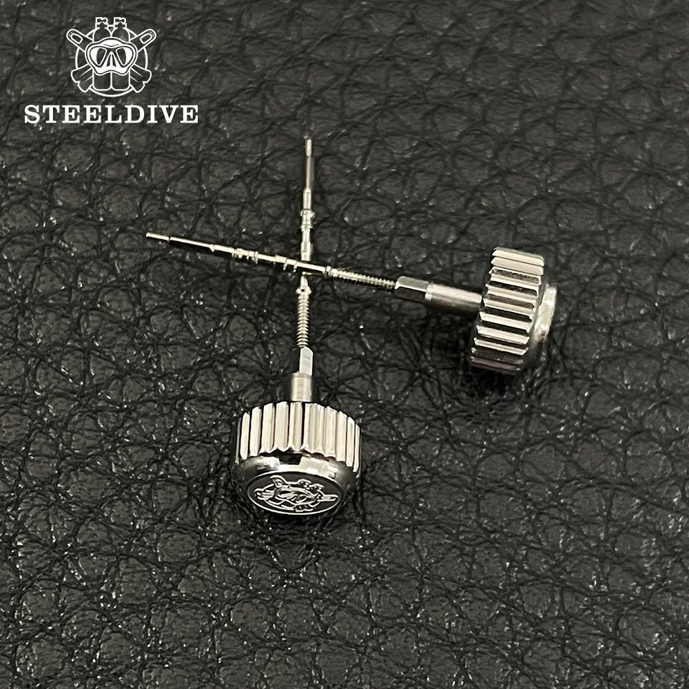 Steel dive official sd1953 krone original dediziertes kronen ersatz zubehör