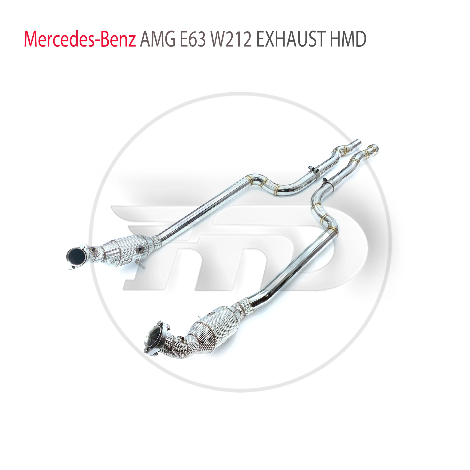 

HMD Exhaust System High Flow Performance Downpipe for Mercedes Benz AMG E63 W212 Racing Test Pipe