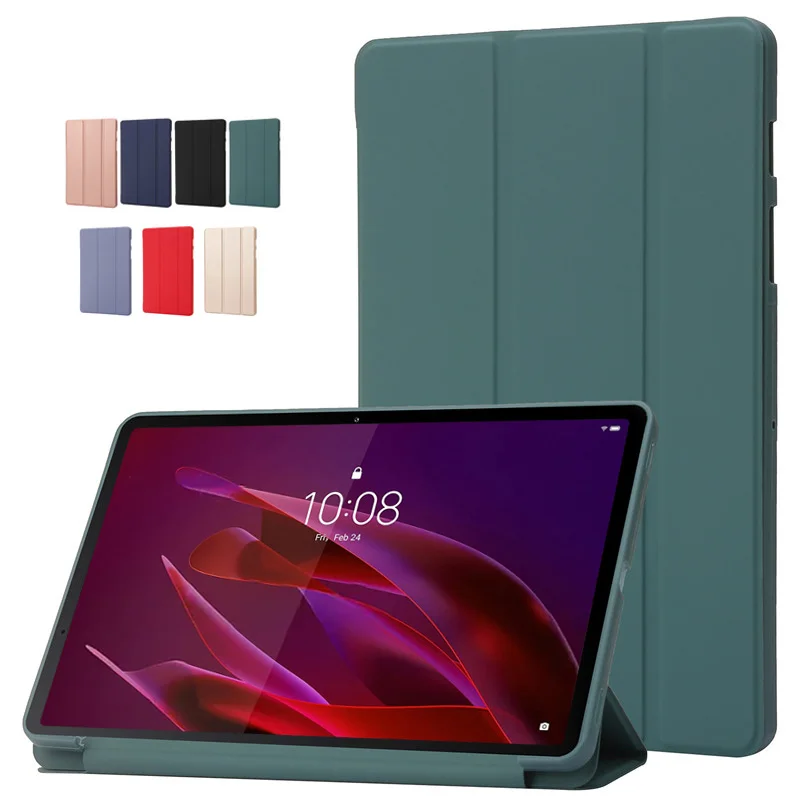 Coque For Lenovo Yoga Tab 11.1 Case tb710fu PU Leather Soft Silicone Back Stand Tablet Shell For Funda Yoga Tab 11.1 inch Case