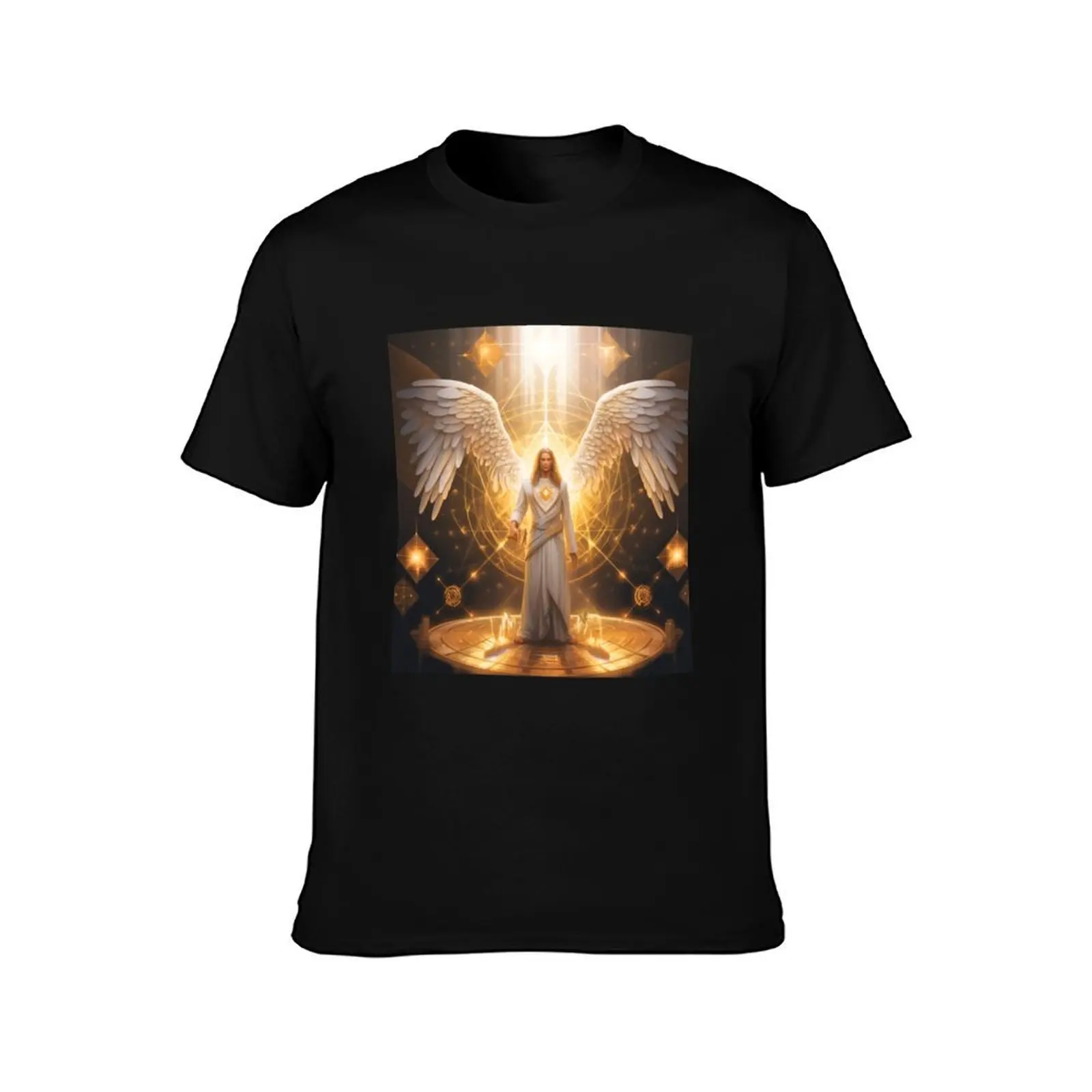 Archangel Metatron: The Divine Scribe and Wisdom Keeper T-Shirt vintage t shirts cotton graphic tees t shirts for men graphic