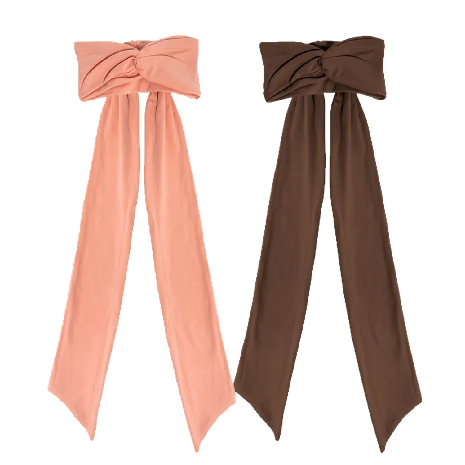 2026 New Fashion 2 In 1 Heatless Curls Headband Soft No Heat Hair Styling Tool Long Ribbon Curling Rod for Women